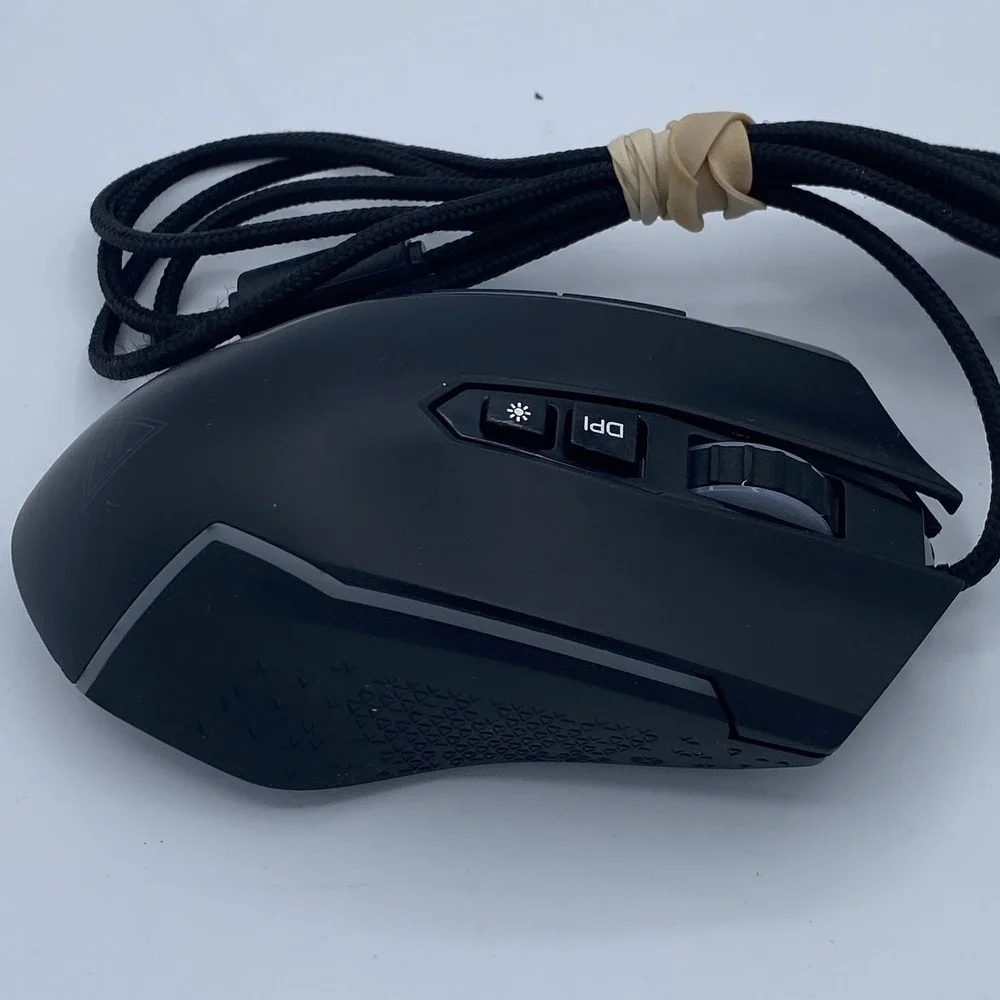 Gaming Mouse, Wired Ergonomic Gaming Mice with 7 Programmable Buttons RGB